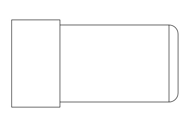 Brass Press-Fit Inserts for Precision Orifice Control, 0.128" OD - Image 2