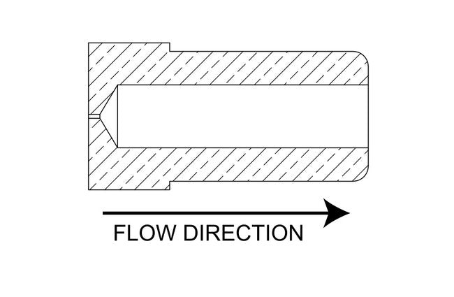 Brass Press-Fit Inserts for Precision Orifice Control, 0.128" OD - Image 3