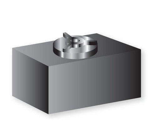 Junior Coin Pre-Drilled and Tapped Square for 3R - Image 1