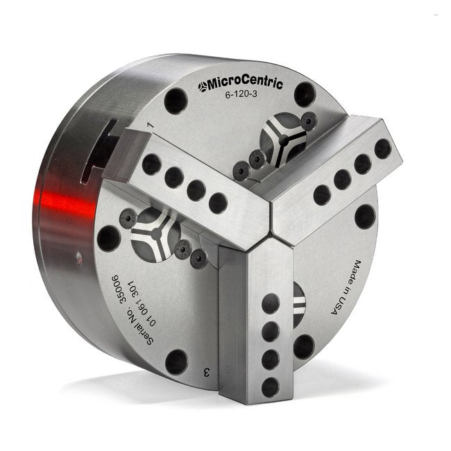 Precision Rotating Air Chuck for Cylindrical Machining - Image 1