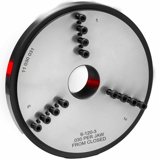 Precision Air Chuck Jaw Turning Fixture - 4 Inch Chuck - Image 1