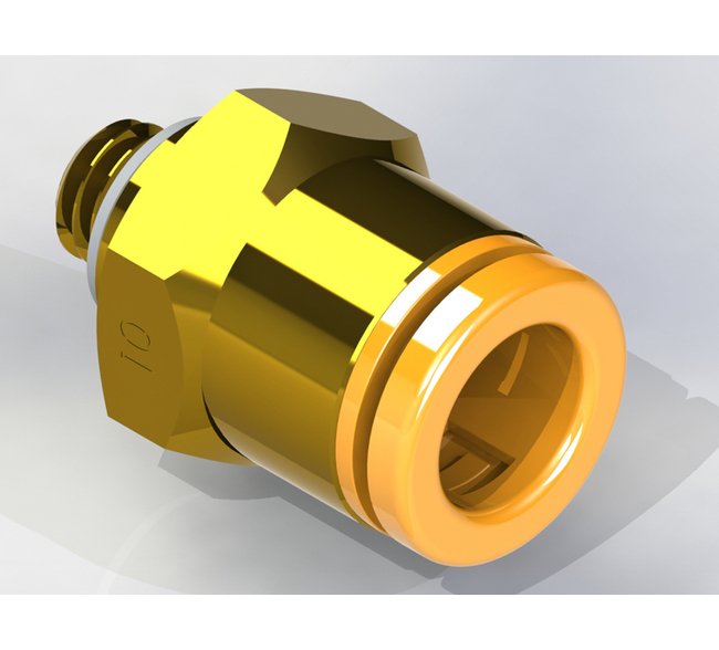 Precision Metal Orifice Push-On Tube Adapters - Image 1