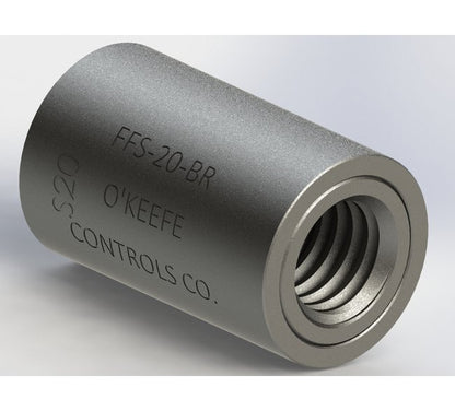 Precision Metal Orifice Coupler - 10-32 UNF Connection - Image 1