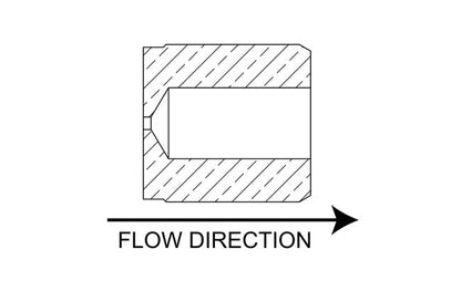 Precision Metal Orifices - Press-Fit Inserts, 0.414" OD - Image 3