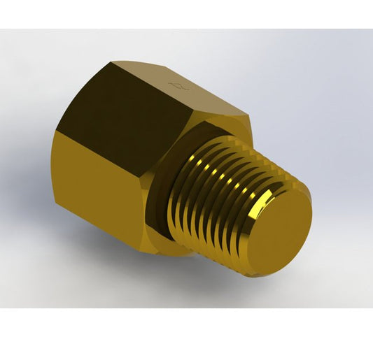 Precision Pressure Snubber NPT Pipe Adapter - Image 1