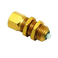 CMPI Series 10-32 Male Brass Panel Mount Pressure Indicator