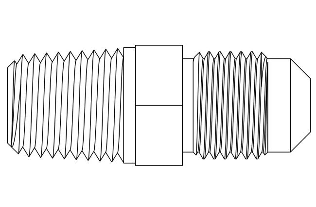 Precision Metal Orifices - JIC 37 Degree Flare Adapter - Image 2