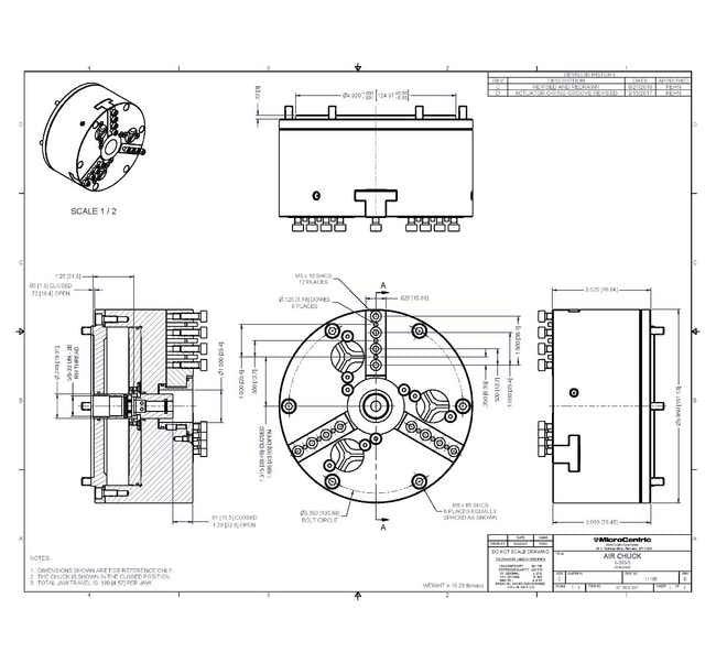 Long Stroke Precision Air Chucks - Image 2