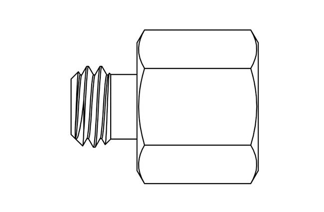 Precision Metal Orifices 10-32 UNF Adapter - Viton Seals - Image 2