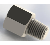 Precision Metal Pressure Snubber - NPT Pipe Adapter