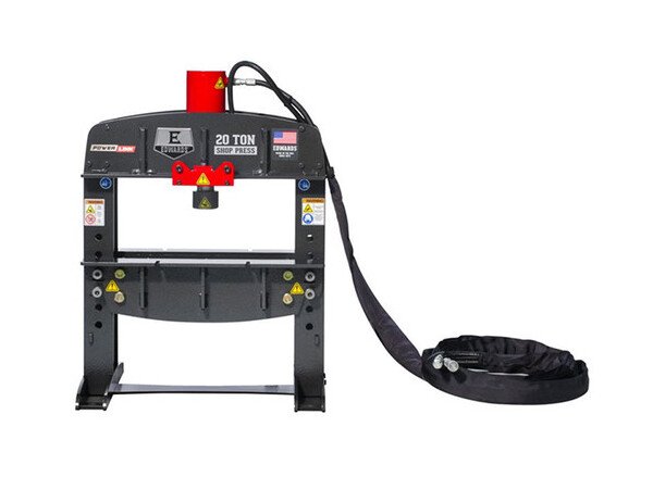 Edwards 20 Ton Power Link Shop Press with Hydraulic Assist - Image 2