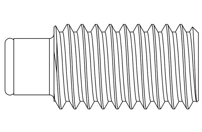 Precision Inch Threaded Inserts with Nose Seals - Image 2