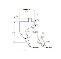 Aircraft Type Gooseneck Tooling Punch - Model P168