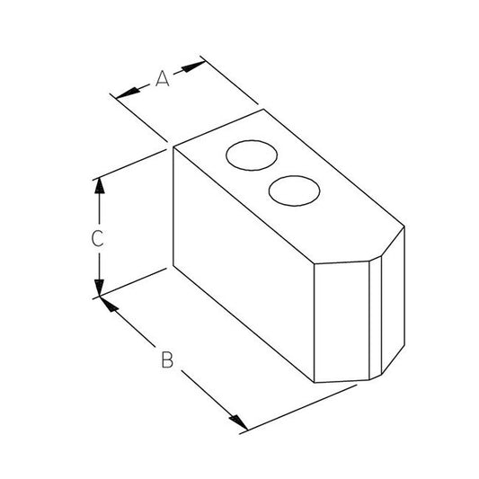 MicroCentric Precision Blank Top Jaws - Image 1