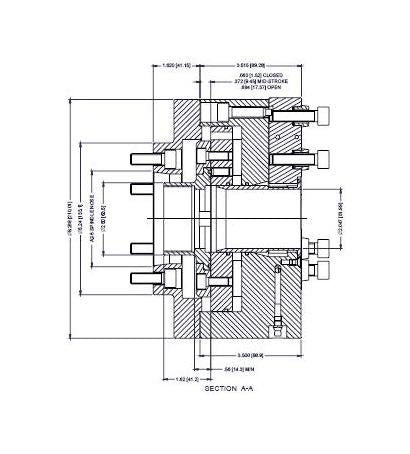 PPC210D Precision Power Chuck Models - 3 Jaw & 2 Jaw - Image 3