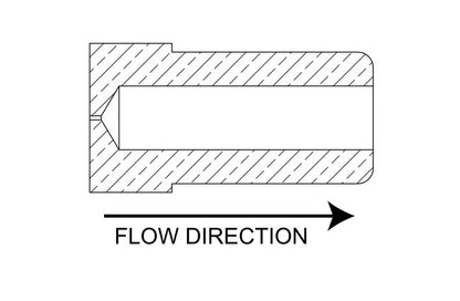 Press-Fit Brass Orifice Inserts - 0.128" OD - Image 3