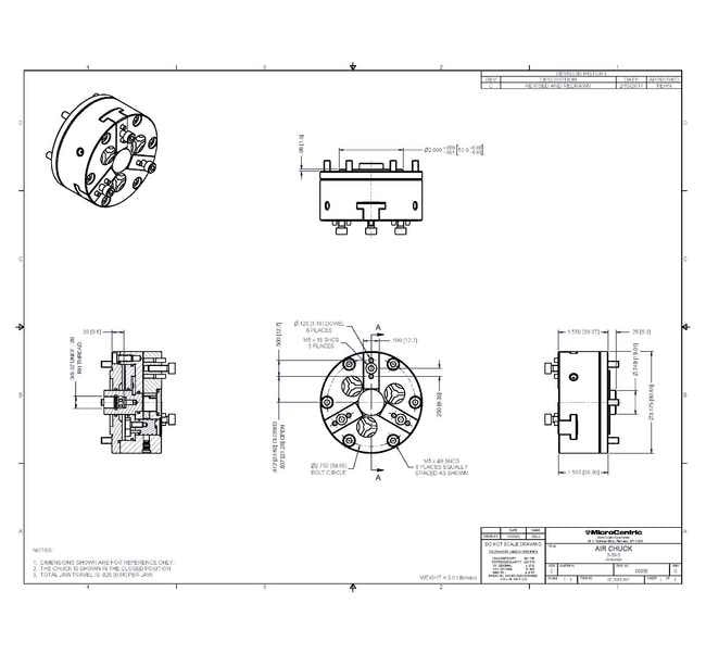 Precision Rotating Air Chucks - Image 1