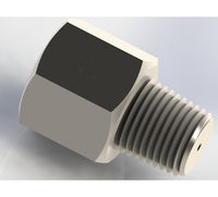 Precision Pressure Snubber NPT Pipe Adapter