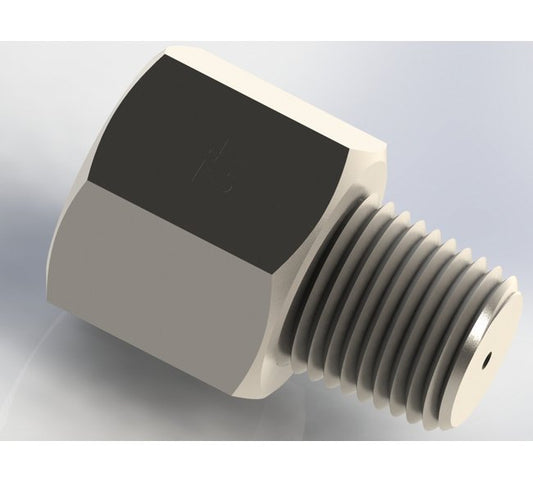 Precision Pressure Snubber NPT Pipe Adapter - Image 1