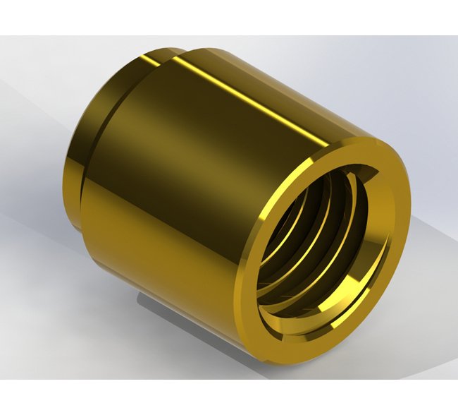 Brass Press-Fit Insert Orifices, 0.249" Precision Metal Orifices - Image 1