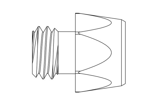 Precision Metal Orifice Assembly - Type QX, 10-32 UNF Bleed Plug - Image 2