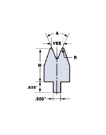 Precision Ground American Style Press Brake Lower Die - 16 Gauge Capacity - Image 1