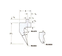 Aircraft Gooseneck Tooling Punch, Model P136