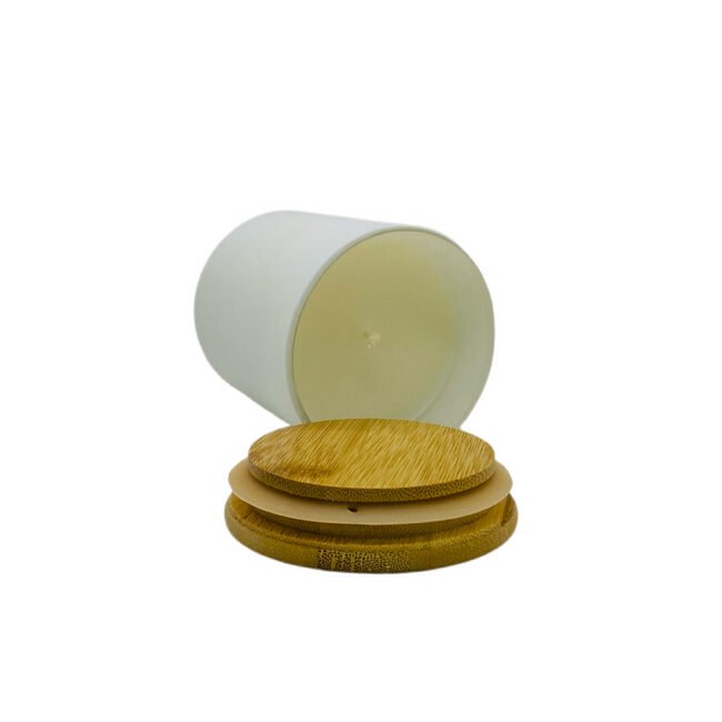 Premium Frosted Private Label Candle in Glass Tumbler - 11 oz - Image 3