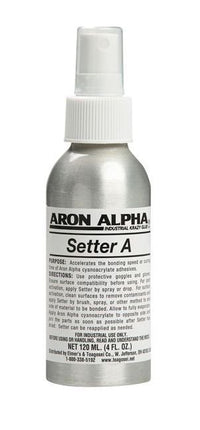ARON ALPHA Setter A with Pump Sprayer - 120ml