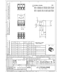 Wieland 8142 Z/4 OB PCB Terminal Block