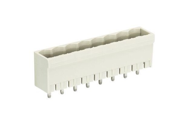 Wieland 8113 S/6 G OB PCB Pin Header, 6-Pole - Straight Pin, Marking-Free - Image 1