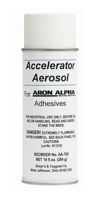 ARON ALPHA Cyanoacrylate Aerosol Accelerator 10oz - Pack of 12