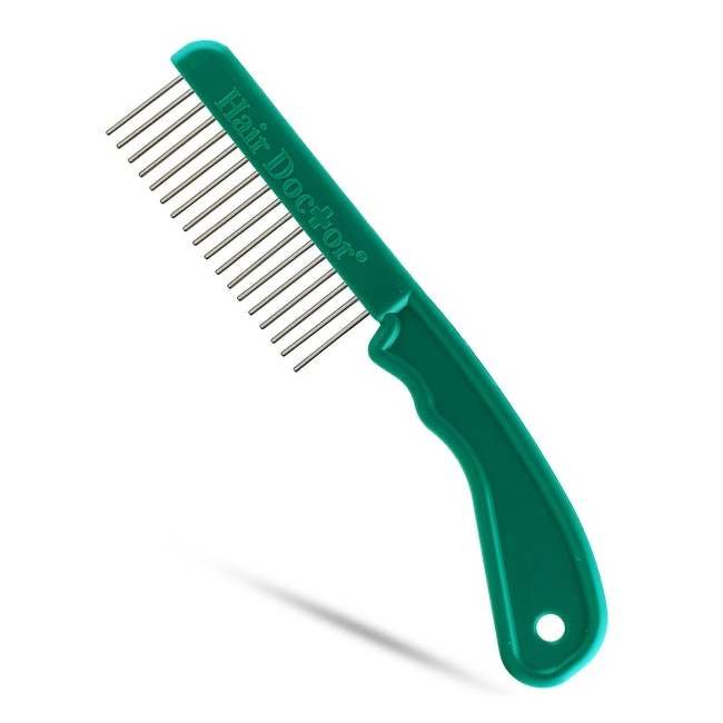 Hair Doctor Extra-Long & Wide Tooth Rotating Comb - Image 2
