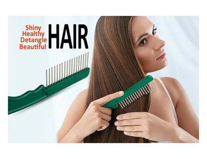 Hair Doctor Extra-Long & Wide Tooth Rotating Comb - Image 3