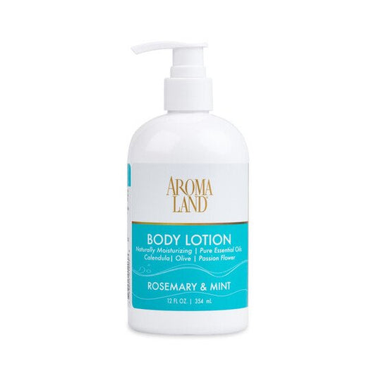 AromalandÂ® Rosemary and Mint Hand & Body Lotion - 12 oz - Image 1
