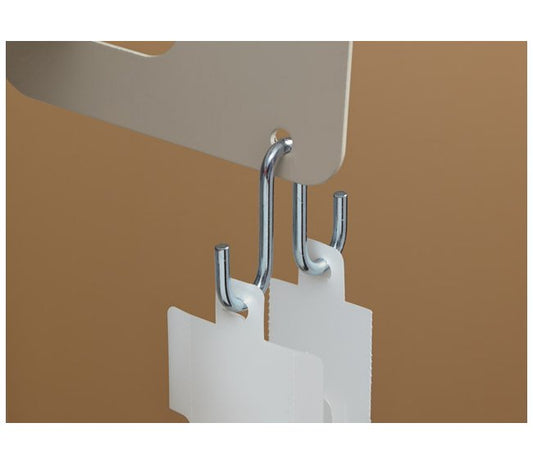 Heavy Duty Double 'S' Hook for Merchandising Strips - Image 1