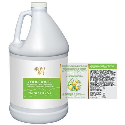 AromalandÂ® Lemon Tea Tree Conditioner - 1 Gallon - Image 1