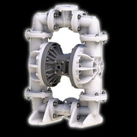 Sandpiper S20 Poly Diaphragm Pump, PTFE/Santo, 2"