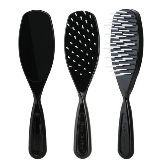 Hair Doctor Children's Rotating Hair Brush with Gentle Plastic Teeth - Image 1