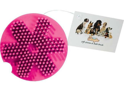 UntanglerÂ® Pet Groom and Massage Brush with 91 Soft Fingers - Image 2