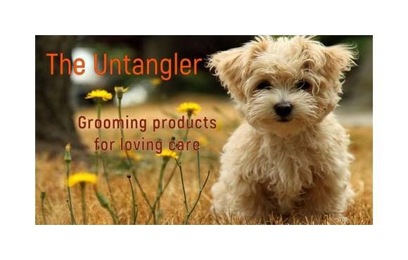 UntanglerÂ® Pet Groom and Massage Brush with 91 Soft Fingers - Image 5