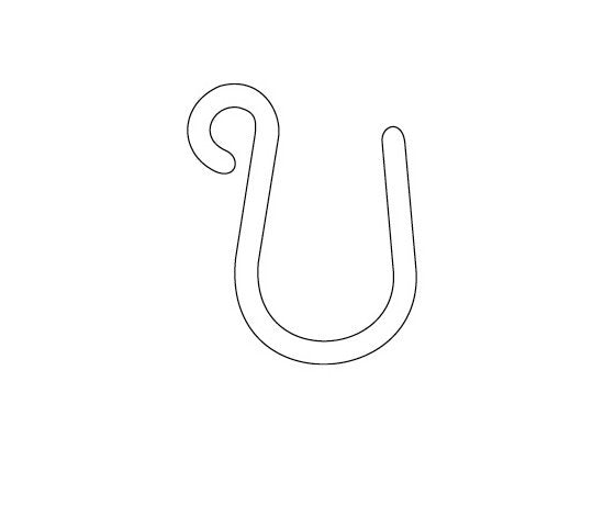 Heavy-Duty Plastic S-Hook Merchandiser - Image 2