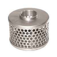 3-Inch Stainless Steel Suction Strainer with 3/8-Inch Openings