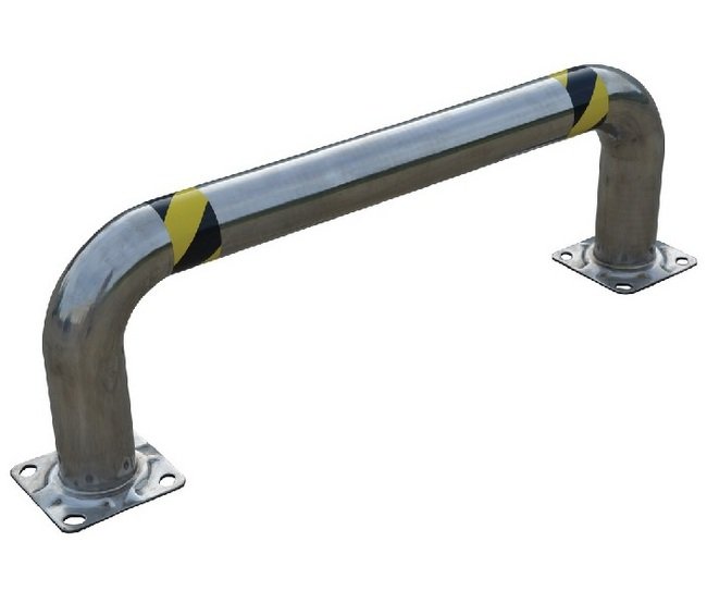 Stainless Steel Low Profile Rack Guard - 8-15/16"H x 48-5/8"L - Image 1