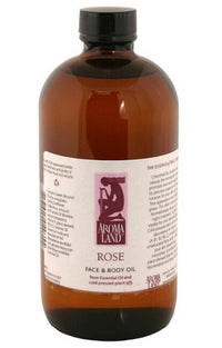 Aromaland® 16oz Rose Face and Body Oil Treatment Spa Elixir