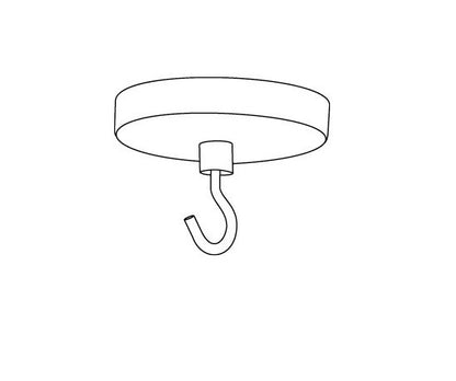 Heavy-Duty Magnetic Hook - 50 lb Capacity - Image 3