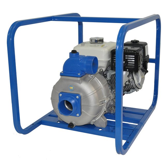4-Inch Cast Aluminum Trash Pump with Kohler CH440 Engine - Image 1