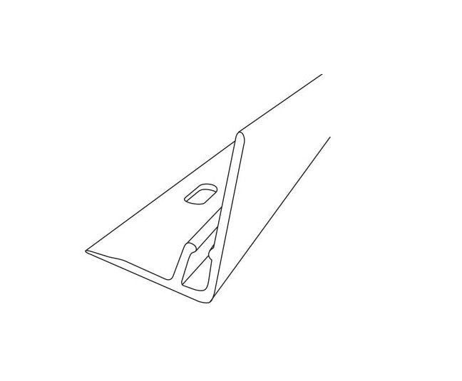 Clearview Contoured Shelf Fence - Image 2