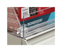 Clearview Contoured Shelf Fence