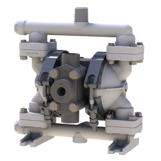 Non-Metallic Ball Valve Diaphragm Pump - 1/4" - Image 1